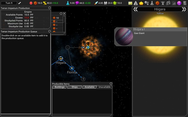 FreeOrion screenshot 1