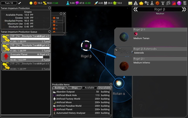 FreeOrion screenshot 1