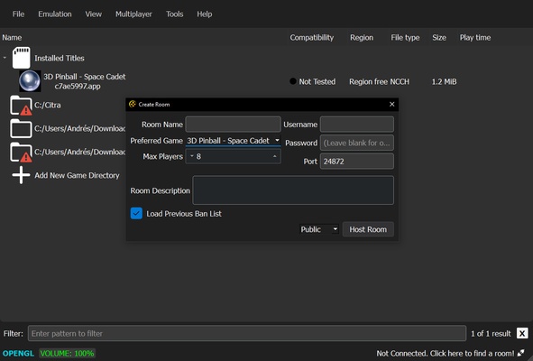 Mandarine screenshot 1