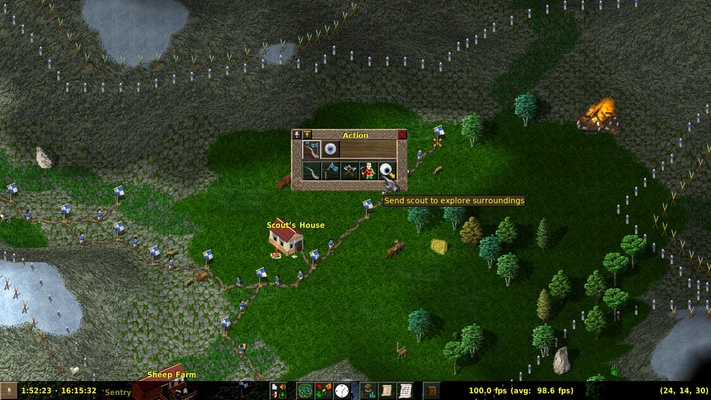 Widelands screenshot 1