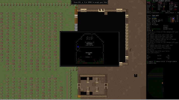 Cataclysm Dark Days Ahead screenshot 1