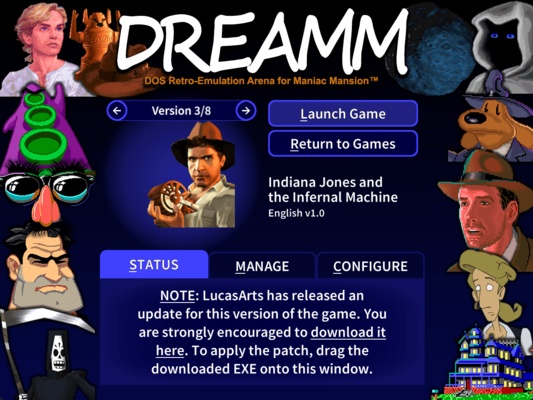 DREAMM screenshot 1