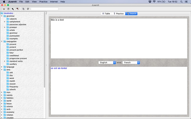 JLearnIt screenshot 1