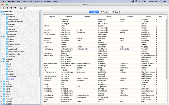 JLearnIt screenshot 1