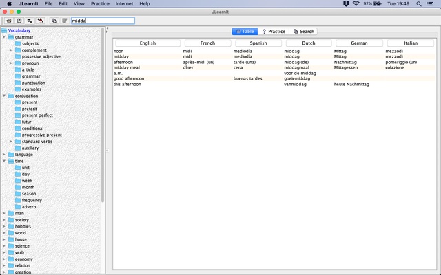 JLearnIt screenshot 1