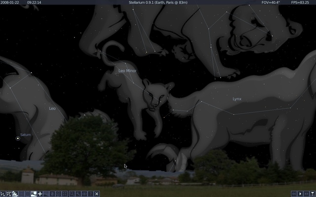 Stellarium screenshot 1