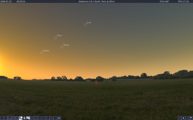 Stellarium screenshot 1