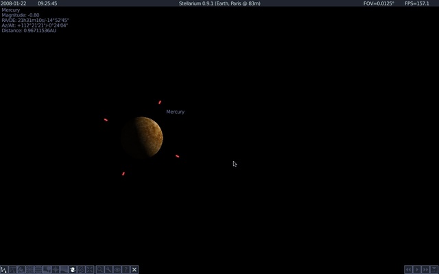Stellarium screenshot 1