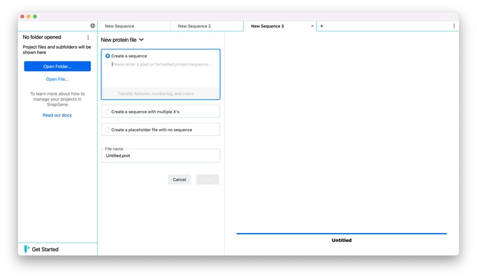 SnapGene screenshot 1