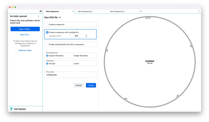 SnapGene screenshot 1