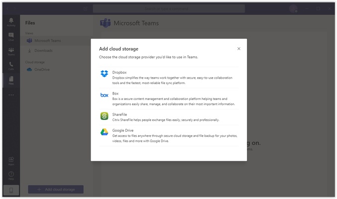 Microsoft Teams screenshot 1