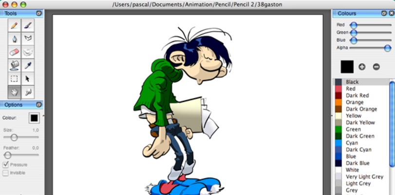 Pencil2D screenshot 1