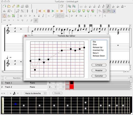 TuxGuitar screenshot 1