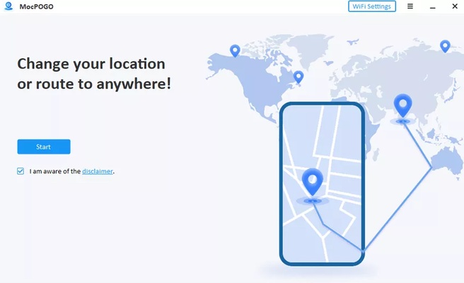 MocPOGO Location Changer screenshot 1