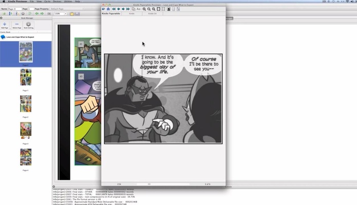 Kindle Comic Creator screenshot 1