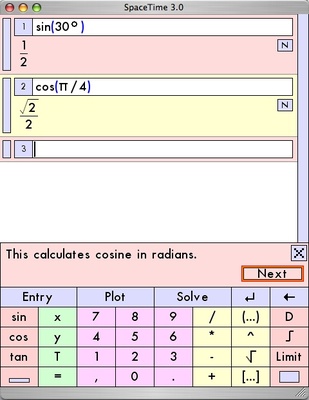 SpaceTime screenshot 1