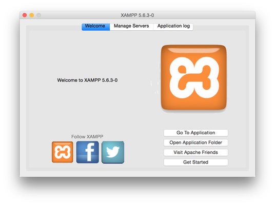 XAMPP screenshot 1