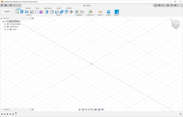 Fusion 360 screenshot 1