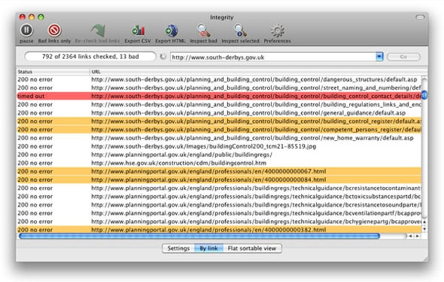 Integrity screenshot 1