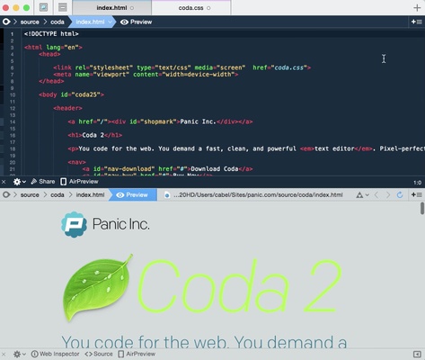 Coda screenshot 1