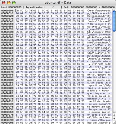HexEdit screenshot 1