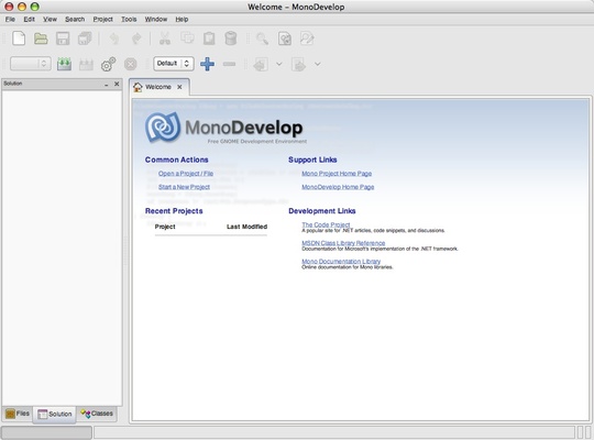 Mono Project screenshot 1
