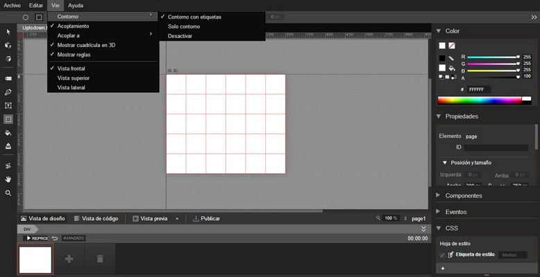 Google Web Designer screenshot 1