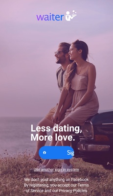 Waiter dating screenshot 1