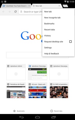 Chrome Dev screenshot 1
