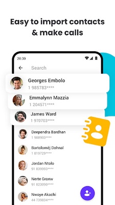 Duo Call - Dual Global Calling screenshot 1