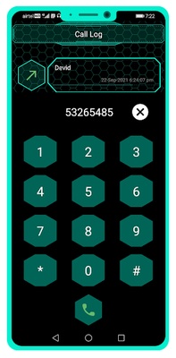 Hi-tech Phone Dialer & Contact screenshot 1