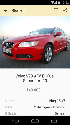 Blocket screenshot 1