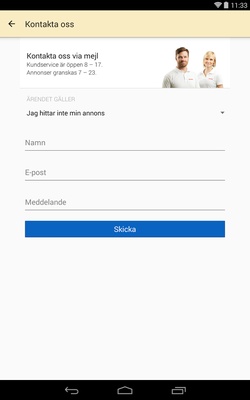 Blocket screenshot 1