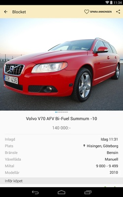 Blocket screenshot 1