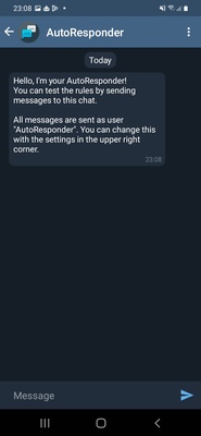 AutoResponder for Telegram screenshot 1