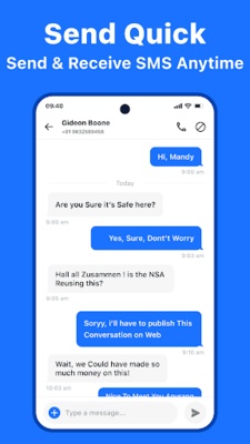 #Messenger - Text Messages screenshot 1