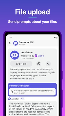 Poe - Fast AI Chat screenshot 1