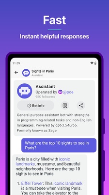 Poe - Fast AI Chat screenshot 1
