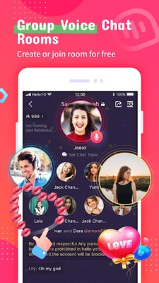 Miss Yo- Group Voice Chat Room screenshot 1