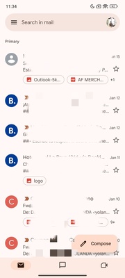Gmail screenshot 1