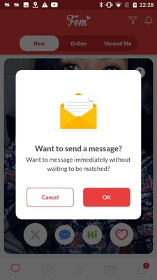 Fem Dating screenshot 1