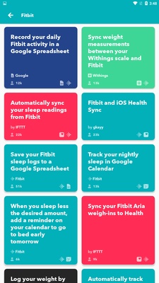 IFTTT screenshot 1