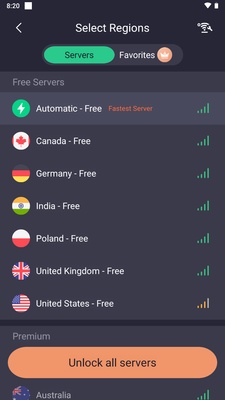 Now VPN - Fast Secure Proxy screenshot 1