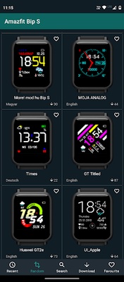 Watchfaces Amazfit Bip 3/5 & U screenshot 1