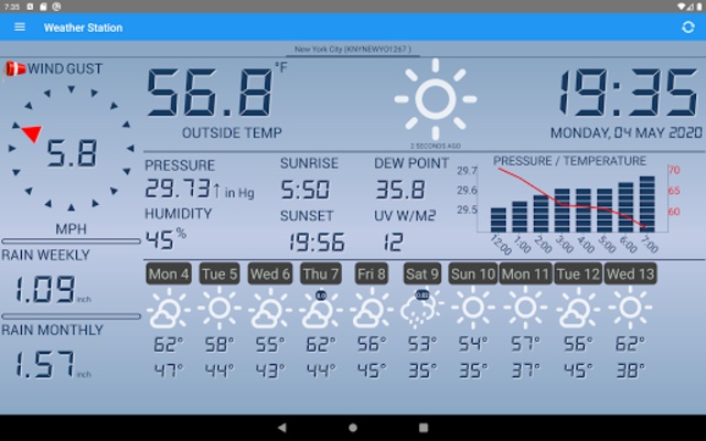Weather Station screenshot 1