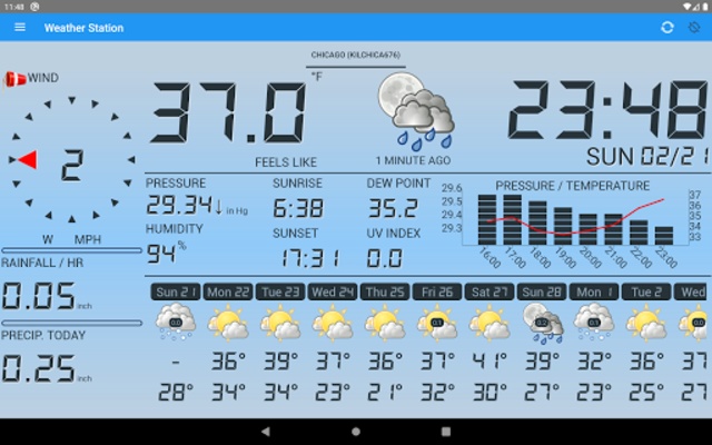 Weather Station screenshot 1