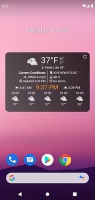 Weather Station screenshot 1