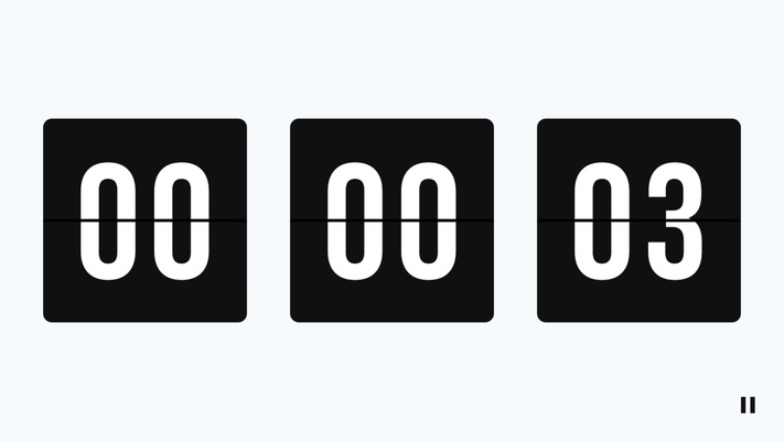 Zen Flip Clock screenshot 1