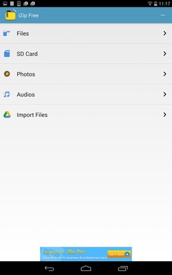 iZip Free screenshot 1