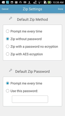 iZip Free screenshot 1